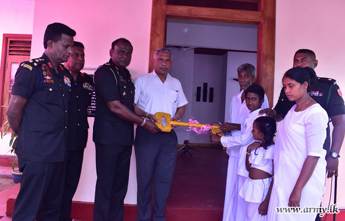 18 GW Constructs a New House for a Needy Family