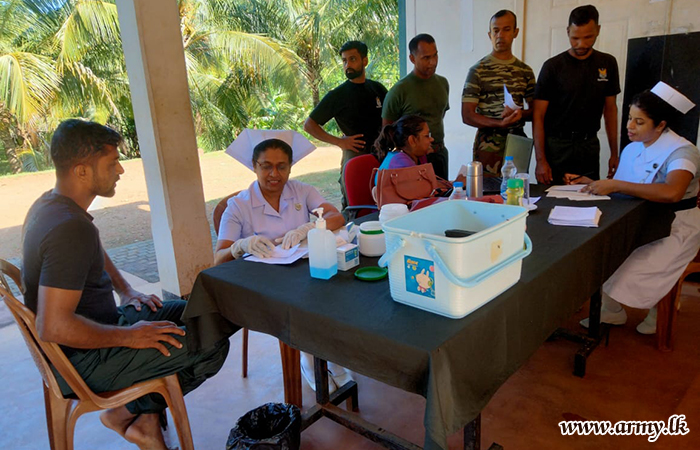 NCD Screening and Education Clinic Held at SF Regimental Centre