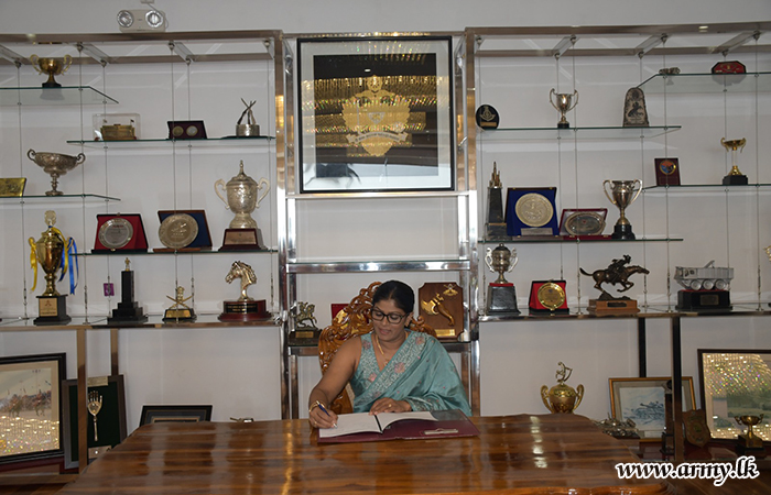Newly Appointed SLAC Seva Vanitha Branch Chairperson Assumes Duties
