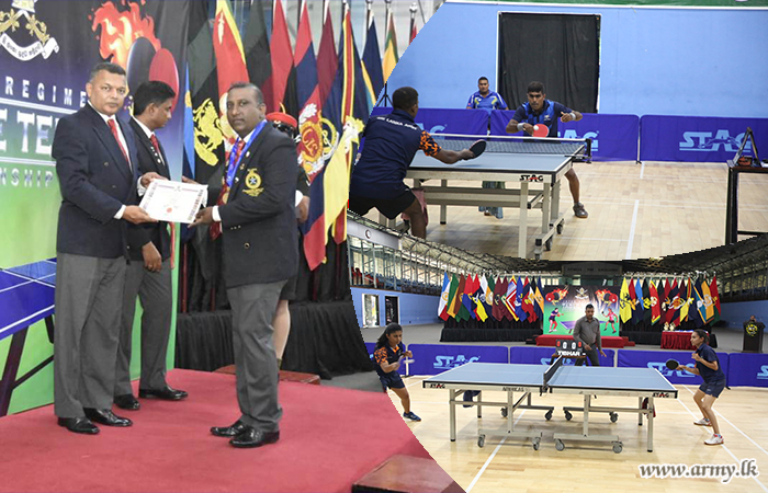 යුද්ධ හමුදා අන්තර් රෙජිමේන්තු මේස පන්දු තරඟාවලිය - 2024 පවත්වයි