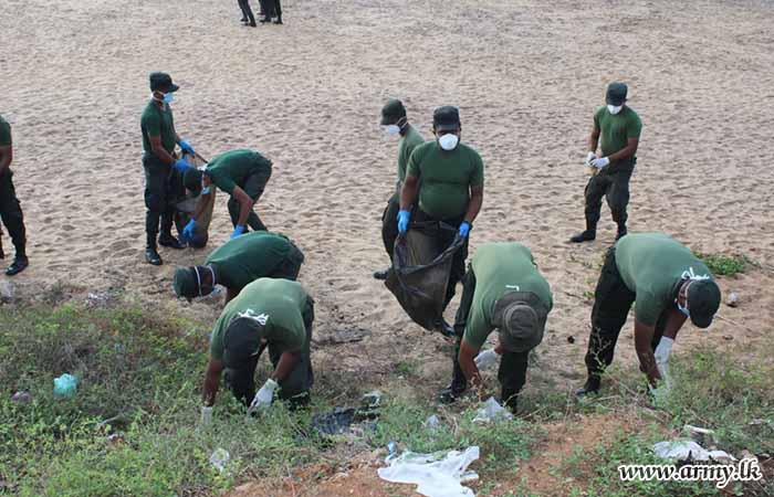 122 Infantry Brigade Conducts a Cleaning Programme