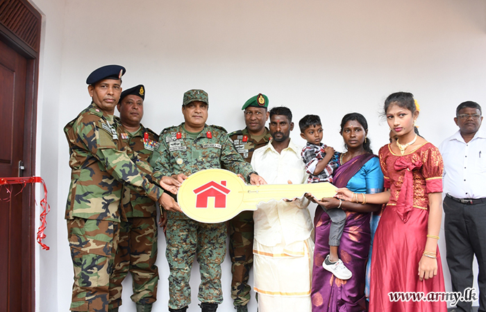Troops of 14 (V) GW Construct a New House for a Needy Family