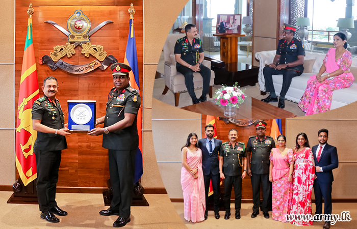 ஓய்வுபெற்ற மேஜர் ஜெனரலின் குறிப்பிடத்தக்க சேவைக்கு இராணுவத் தளபதி பாராட்டு