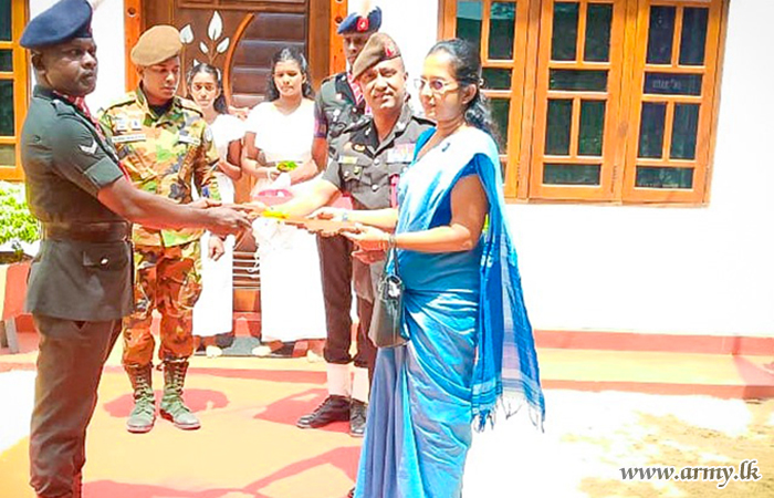 SLLI - SVB Inaugurates Newly Built Home for SLLI Soldier