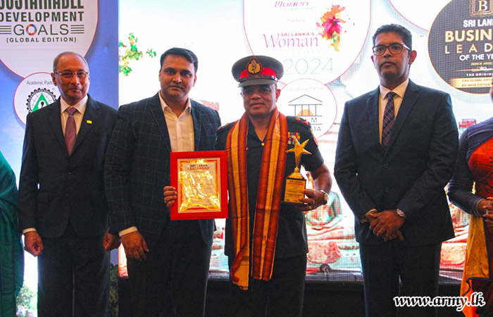 මේජර් ජෙනරල් ඒ.එච්.එල්.ජී. අමරපාල ආර්ඩබ්ලිව්පී ආර්එස්පී එන්ඩීසී පීඑස්සී ජ්‍යෙෂ්ඨ නිලධාරිතුමන් තම පස්වන ජාත්‍යන්තර සම්මානය හිමිකරගනී