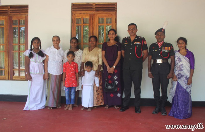 9 SLLI Constructs a New House for a Soldier