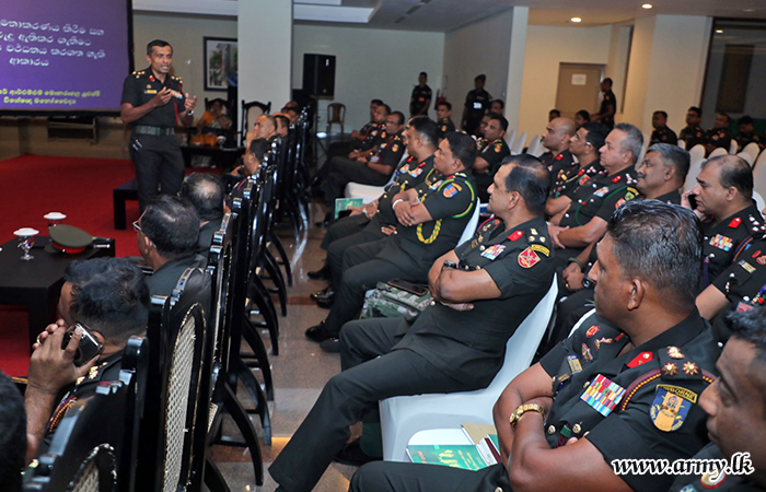 Lectures on Preventing Non-Communicable Diseases and Managing Stress conducted at AHQ Premises