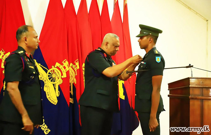 SLA Regiment Successfully Held Graduation Ceremony and Dinner Night of Artillery Young Officers’ Course 49
