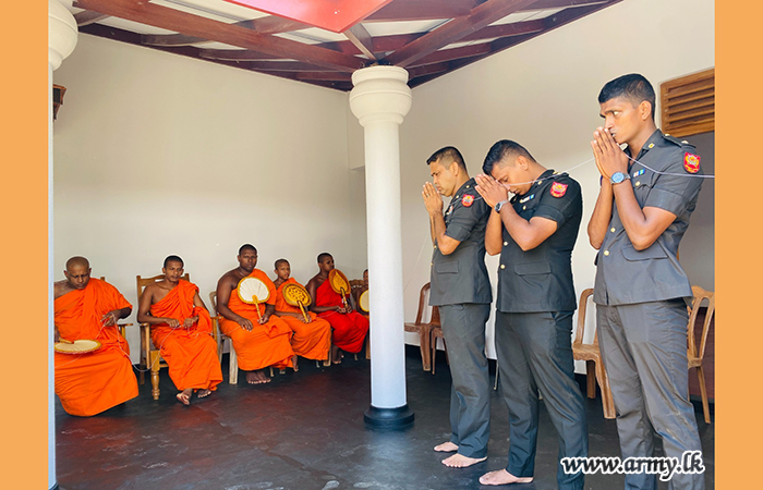 Troops of 10 (V) ESR Complete Sanghawasa Building Construction