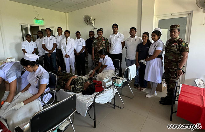 211 Infantry Brigade Conducts Blood Donation Programme