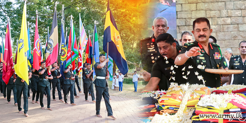 Religious Blessings on 75th Army Anniversary & Army Day Begin at Anuradhapura Jaya Sri Maha Bodhi
