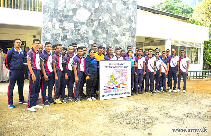 Security Forces (Central) Conduct Cleaning Programme at Provincial Ayurvedic Hospital, Diyatalawa