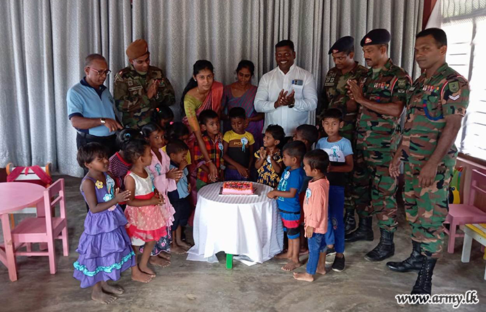 Troops of 8 SLNG Celebrate World Children’s Day