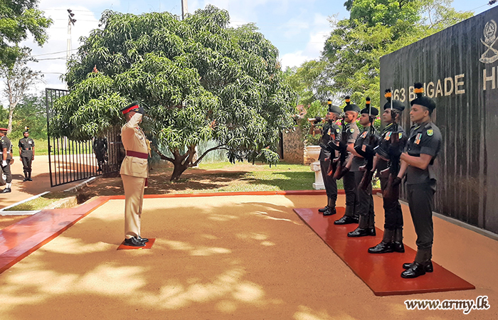 563 පාබල බලසේනාවේ 27 වැනි සංවත්සරය අභිමානවත් අයුරින් සමරයි