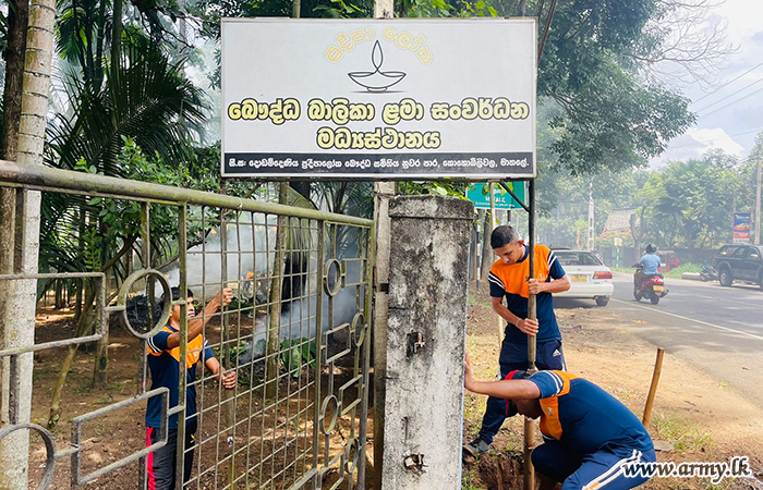 Cleaning Program Conducts by SF Regiment