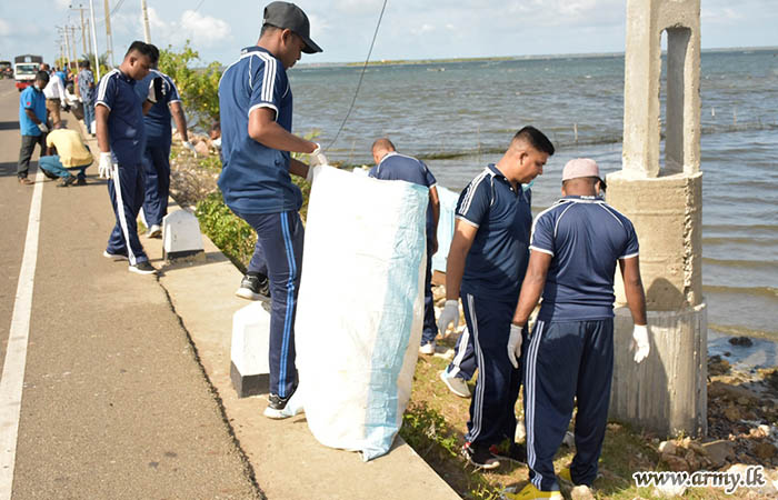 Beach Cleaning Programme Organized by 512 Infantry Brigade