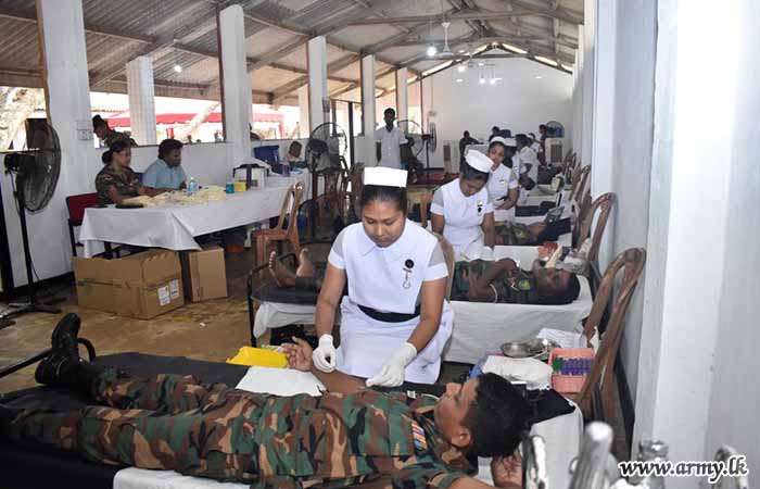 Blood Donation Programme by 212 Infantry Brigade