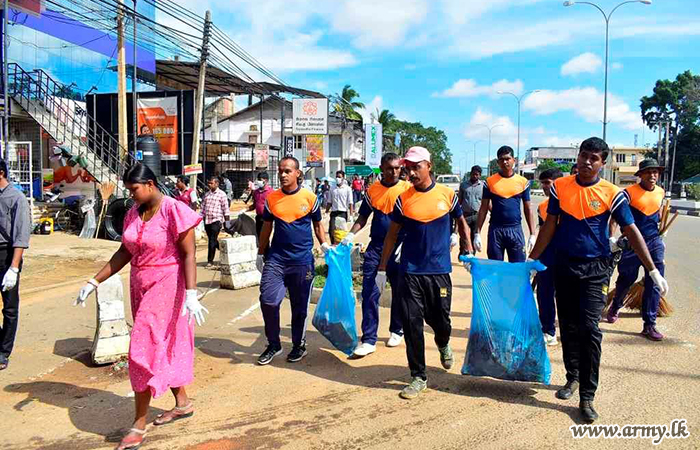 551 Infantry Brigade Conducts Dengue Prevention Campaign in Kilinochchi