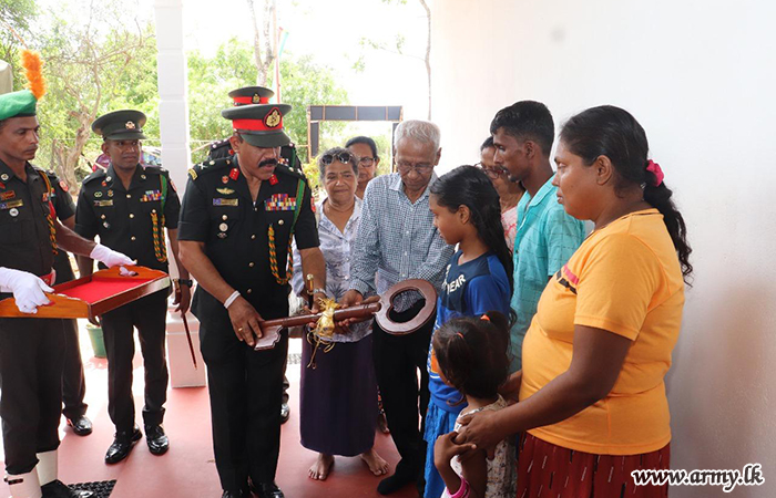 New Home for Needy Family Handed Over at Ranakeliya