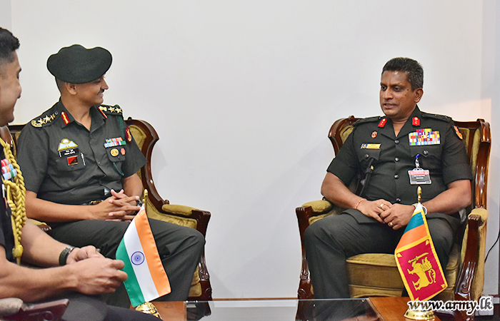 Indian Delegation Meets Chief of Staff