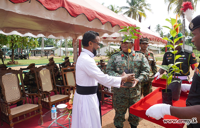 57 පාබල සේනාංකයේ මූලිකත්වයෙන් රුක් රෝපණ වැඩසටහනක්