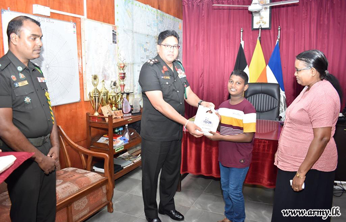 212 Infantry Brigade Distributes Spectacles Among School Children 