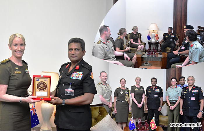 Australian Delegation Meets Chief of Staff