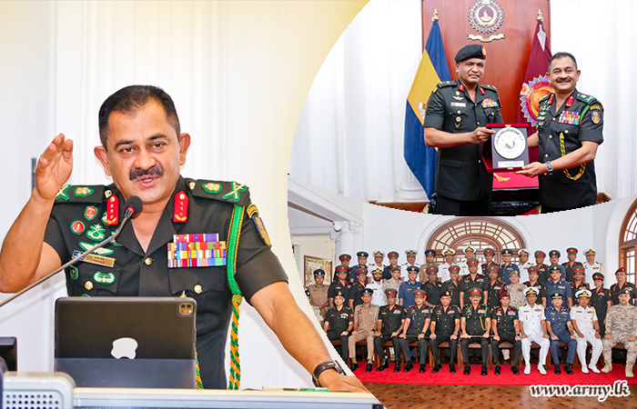 Army Chief Delivers Commander's Lecture at National Defence College