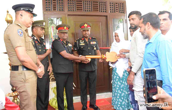 New Home Constructed for Late Soldier by Troops of 7 Gemunu Watch