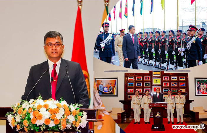 Newly Appointed Secretary to the Ministry of Defence Visits Army Headquarters