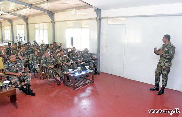 23 Infantry Division Conducts Lecture on Engineer Services Procedures