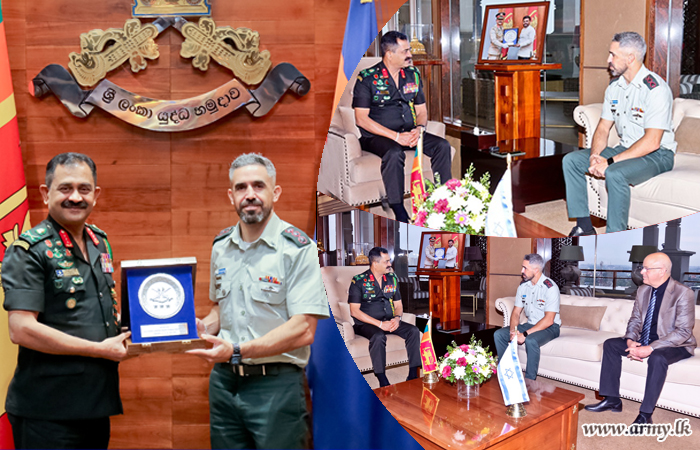 Israeli Defence Attaché Pays Courtesy Call on Army Chief