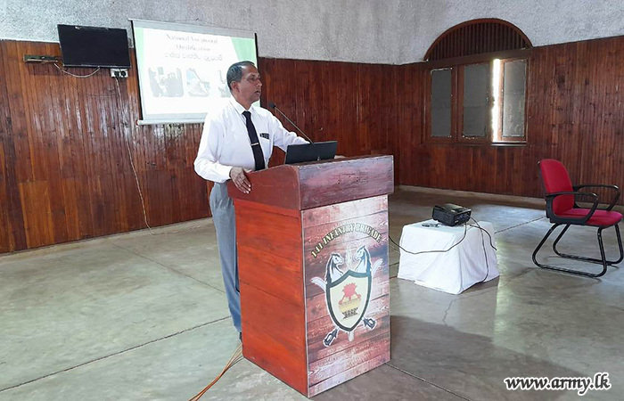 141 Infantry Brigade Conducts a Lecture on Vocational Training