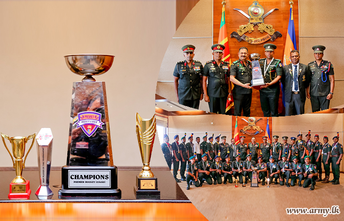 ‘Next Gen’ Premier League ශූරතාවලිය - 2024’ ජයගත් ශ්‍රී ලංකා යුද්ධ හමුදා හොකී කණ්ඩායමට යුද්ධ හමුදාධිපතිතුමන්ගේ පැසසුම්