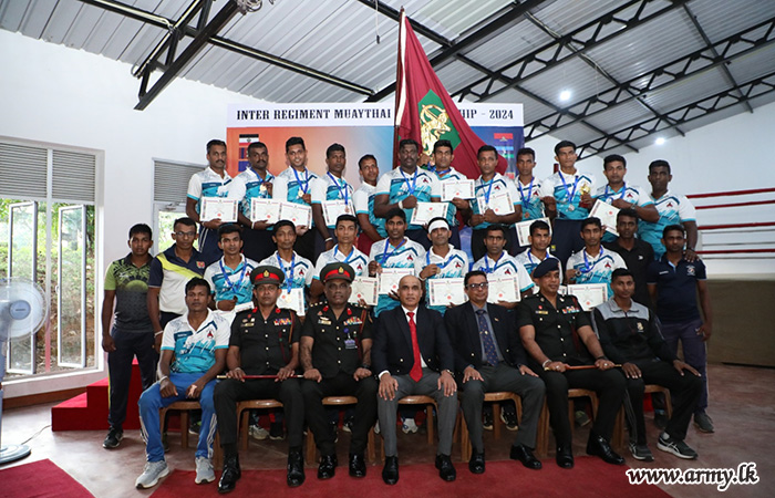 යුද්ධ හමුදා අන්තර් රෙජිමේන්තු මුයිතායි ශූරතාවලියේ ජය විජයබාහු පාබල රෙජිමේන්තුවට