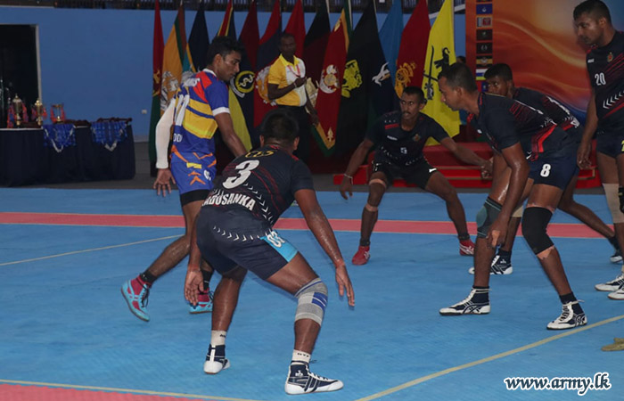 යුද්ධ හමුදා අන්තර් රෙජිමේන්තු කබඩි ශූරතාවලිය - 2024 සාර්ථකව අවසන්