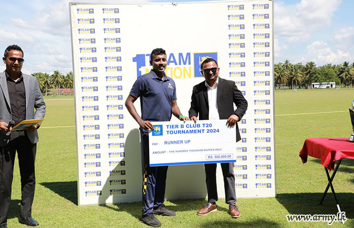 ‘B’ ඛාණ්ඩයේ T20 ක්‍රිකට් තරඟාවලිය - 2024, හි අනුශූරතාවය  යුද්ධ හමුදා කණ්ඩායමට