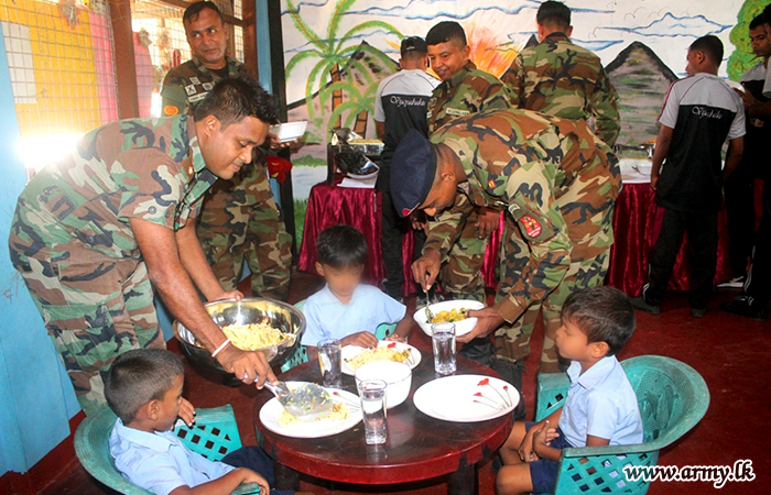 10 (V) VIR Provides Lunch for Senth Pills Meris Preschool Children