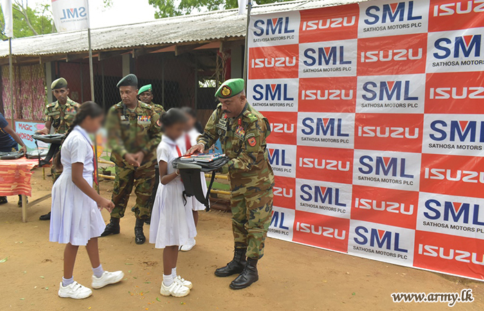 12 Infantry Division Conducts School Accessories Donation Programme