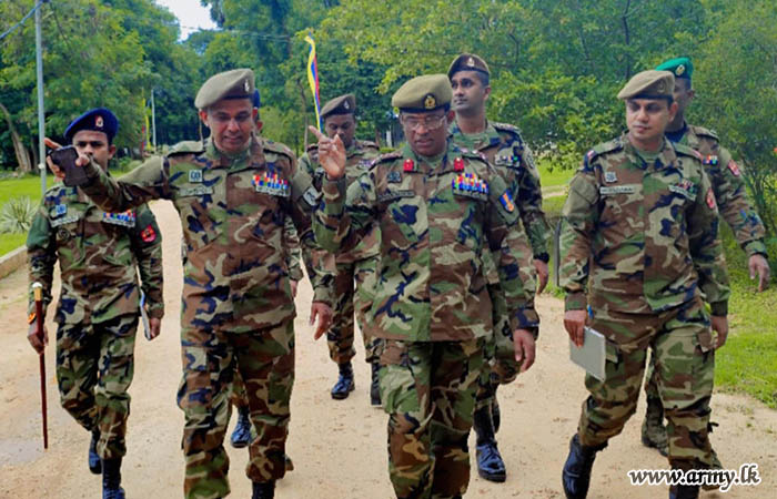 Officiating Director General Army Health Services Inspects Army Base Hospital, Kilinochchi and Palaly