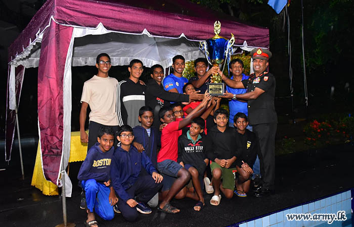 GOC, 11 Infantry Division Graces All-Island Swimming Encounter Awards Ceremony
