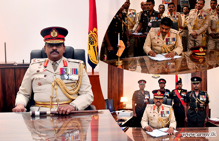 New Deputy Chief of Staff Begins His Office at Army HQ