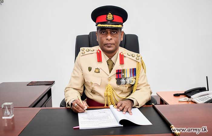 இராணுவ இசைக்குழு மற்றும் நுன்கலை பணிப்பகத்தின் புதிய பணிப்பாளர் பதவியேற்பு