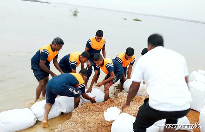 Troops of 1 MIR Renovate Flood Damaged Road at Kottan Kulam