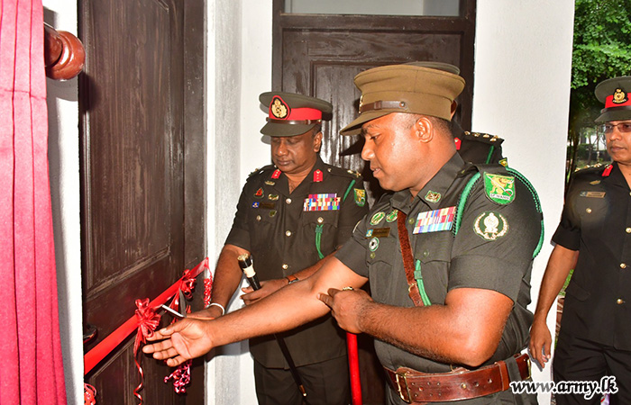 New Accommodation Building for Other Ranks Opened at MIR