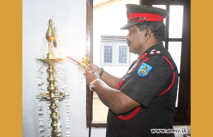 14 SLSR Constructs New Home for Needy Family in Hulannuge