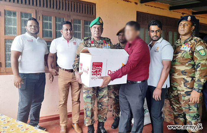 Humanitarian Aid Initiative from 56 and 59 Infantry Division Amidst Adverse Weather Conditions