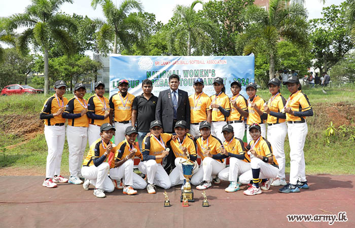 ‘National League Baseball Tournament – 2024’ හි ශූරතාවය ශ්‍රී ලංකා යුද්ධ හමුදා කාන්තා බේස්බෝල් කණ්ඩායමට