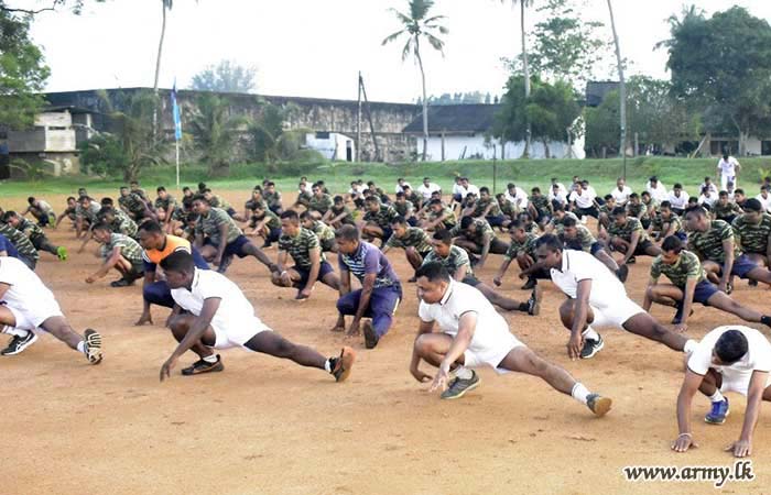 61 வது காலாட் படைபிரிவின் புதன்கிழமை பயிற்சி நாள் திட்டம்
