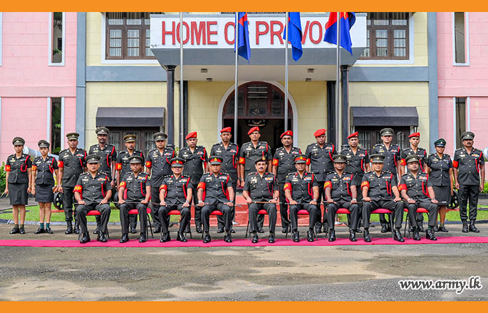வழங்கல் கட்டளை தளபதி இலங்கை இராணுவப் பொலிஸ் படையணிக்கு  விஜயம்